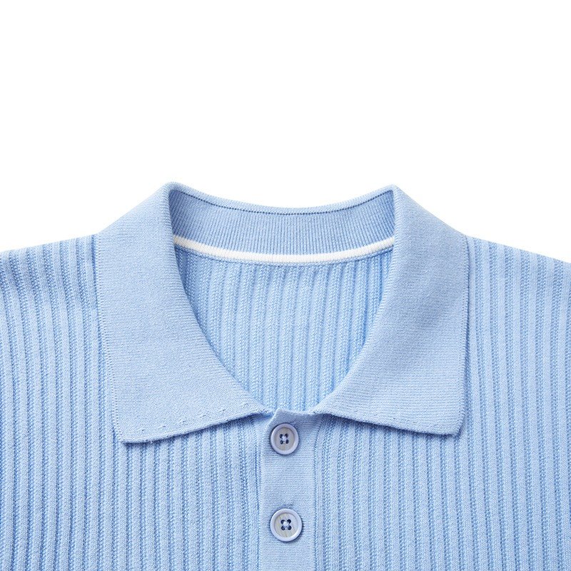 men striped polo shirt OEM&ODM
