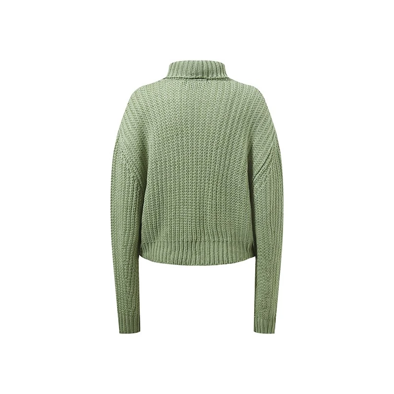 women's oversized chunky knit sweater-1