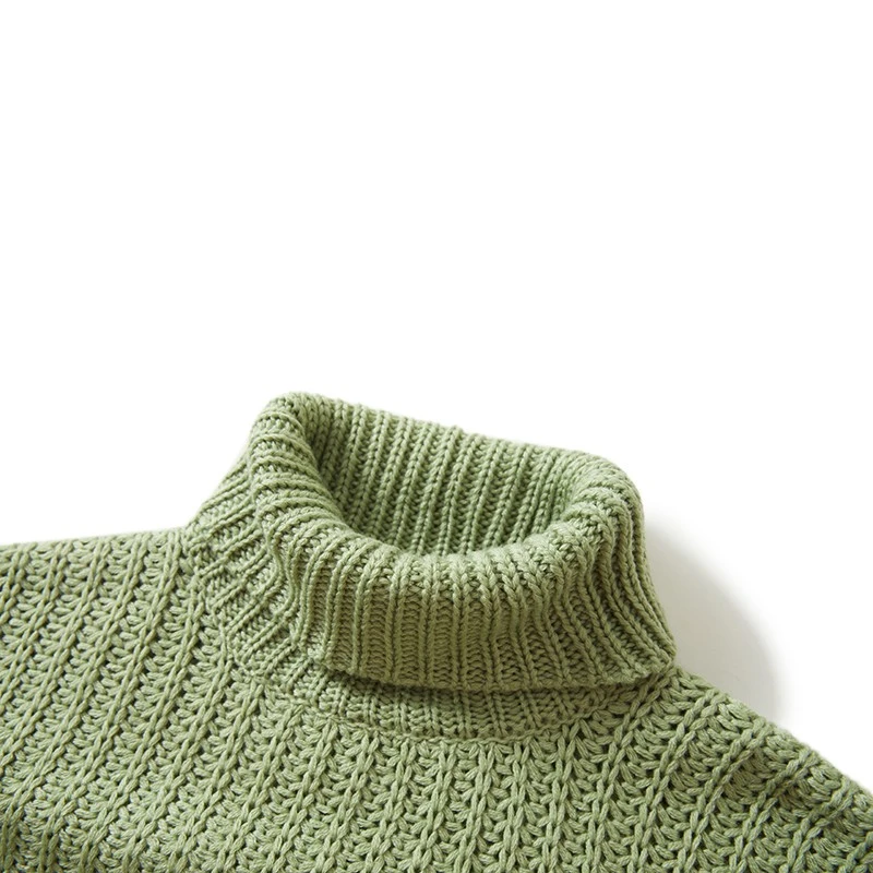 women's oversized chunky knit sweater-2
